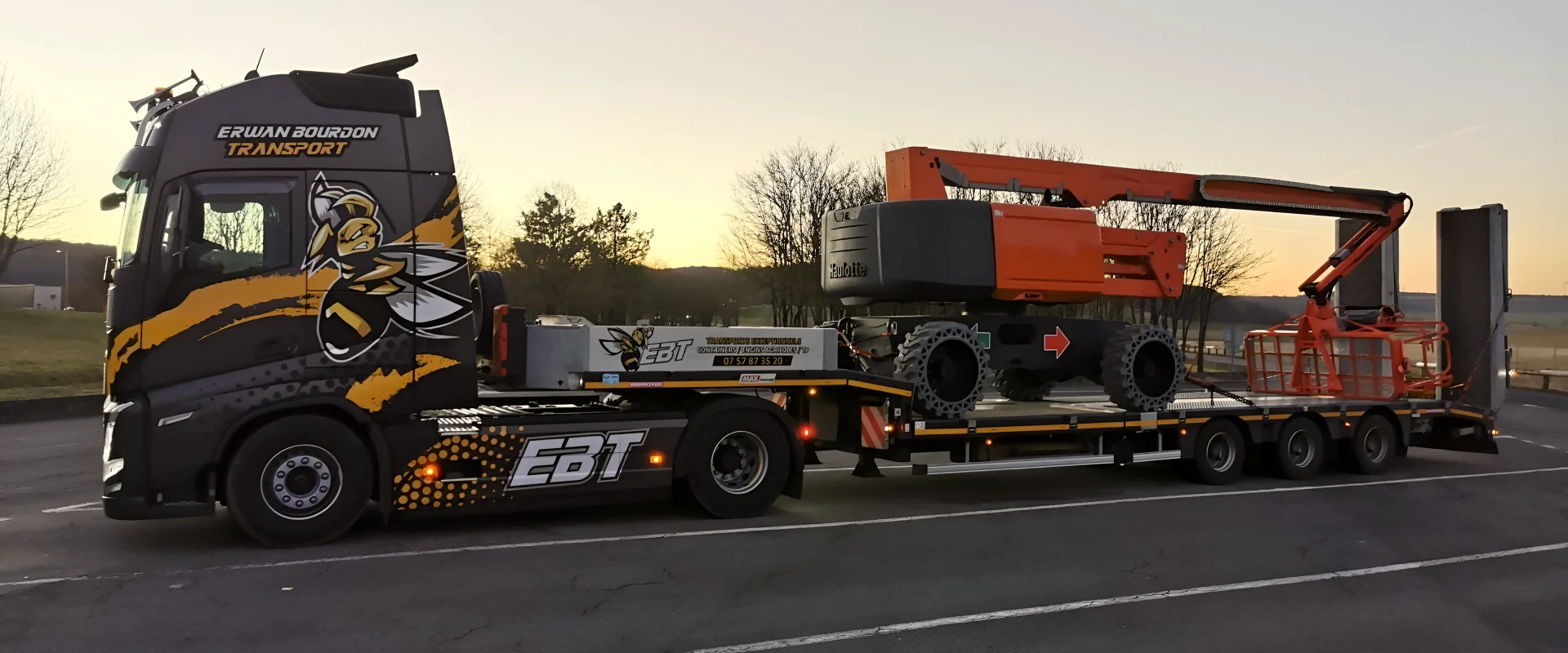 Entreprise de transport à Laval - ERWAN BOURDON TRANSPORT